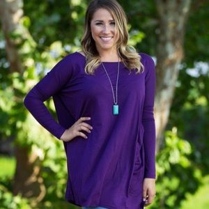 Purple Piko Shirt